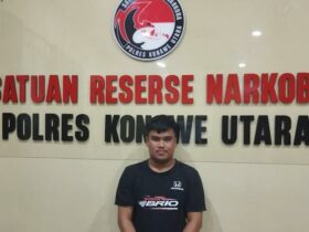 Sat Resnarkoba Polres Konut Barhasil Tangkap Pelaku Yang Hendak Edarkan Narkoba Lintas Kabupaten dan Provinsi
