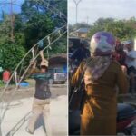 Kesal Jalan Rusak Tak Diperbaiki, Warga Blokade Jalan Poros di Konsel