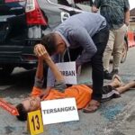 Rekonstruksi Kasus Penikaman Sopir Angkutan Kendari-Bombana: Tersangka Peragakan 20 Adegan