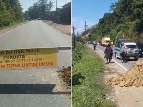 Akses Jalan di Morosi Ditutup Pemilik Lahan, Ratusan Kendaraan Tertahan