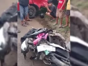 Tabrakan Maut di Wolasi, Pengendara Motor Wanita Tewas di Tempat