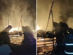Rumah Warga di Baubau Ludes Dilahap Api
