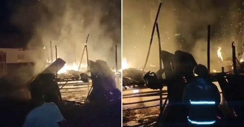 Rumah Warga di Baubau Ludes Dilahap Api