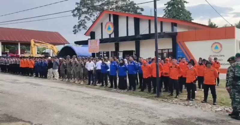 Antisipasi Longsor di Musim Nataru, Gubernur Sultra Uji Protap Komando Siaga Bencana