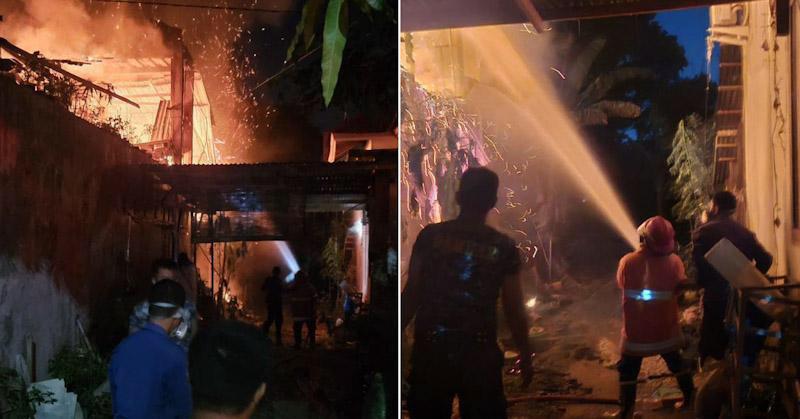 Si Jago Merah Hanguskan Rumah Warga di Puuwatu Kendari