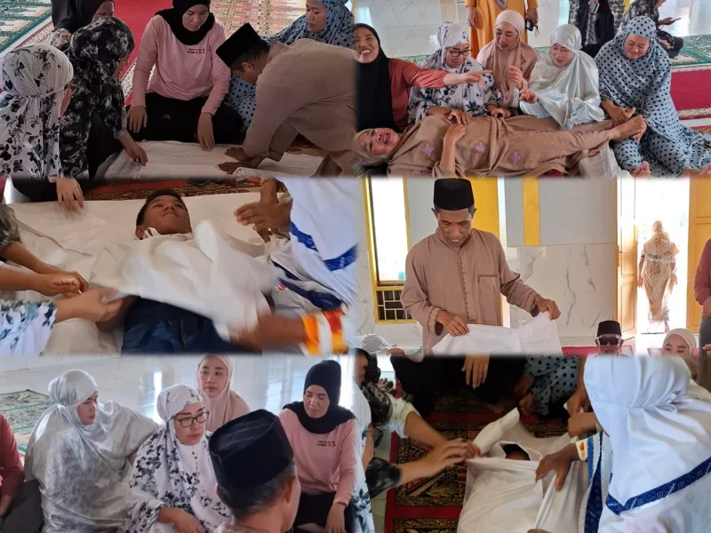 Pengurus Mesjid Al-Muhajirin Bersama Pemerintah Kelurahan Wanggudu Konut Gelar Lombaan Penyelenggaraan Jenazah Dan Mengaji