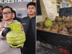 Bisnis Gelap Tabung Melon Terbongkar! Polresta Kendari Amankan 150 LPG Subsidi yang Hendak Dilarikan ke Morowali
