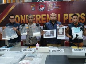 Polda Sultra Gulung Jaringan Narkoba, 3 Kg Sabu Disita dari Kurir Wanita dan Pengedar