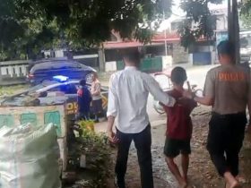 Kepergok Warga, Pencuri Spesialis Kabel di Eks Fakultas Kehutanan UHO Ditangkap Polisi