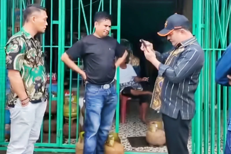 Sidak Pangkalan Gas LPG, Disperindag Konut Temukan Oknum Nakal Lakukan Penimbunan Jumlah Banyak, Langsung Ditindak Tegas
