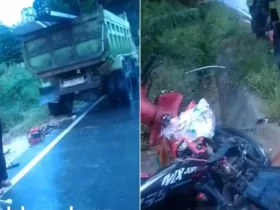 ‎Hantam Bagian Belakang Truk, Seorang Ibu di Mowila Tewas Sebelum Sempat Ditolong