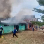 ‎Satu Rumah di Konawe Ludes Terbakar, Kerugian Capai Rp400 Juta