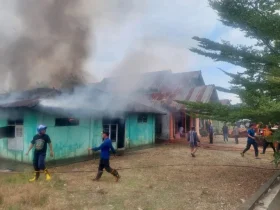 ‎Satu Rumah di Konawe Ludes Terbakar, Kerugian Capai Rp400 Juta