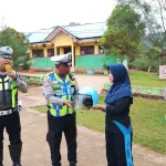 Program Police Goes To School, Satlantas Polres Konut Beri Edukasi Humanis Para Siswa Sekolah Bangun Budaya Tertib Berlalu Lintas
